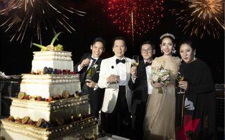 星汉灿烂婚宴吃瓜群众